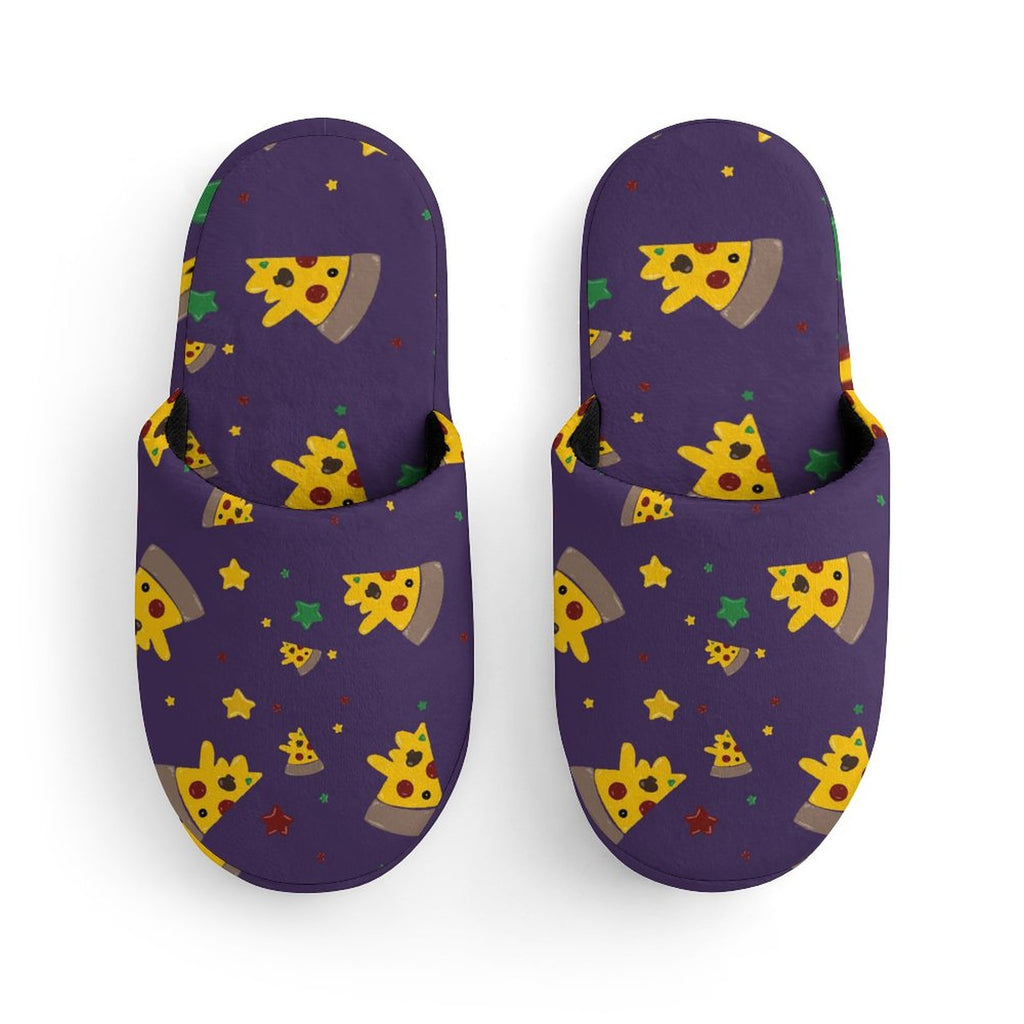 Pizzza Dreams - Children's Cotton Slippers