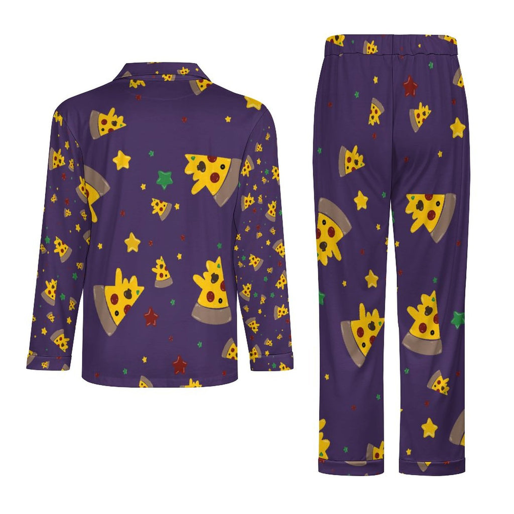 Pizzza Dreams - Men’s long sleeve pajama set