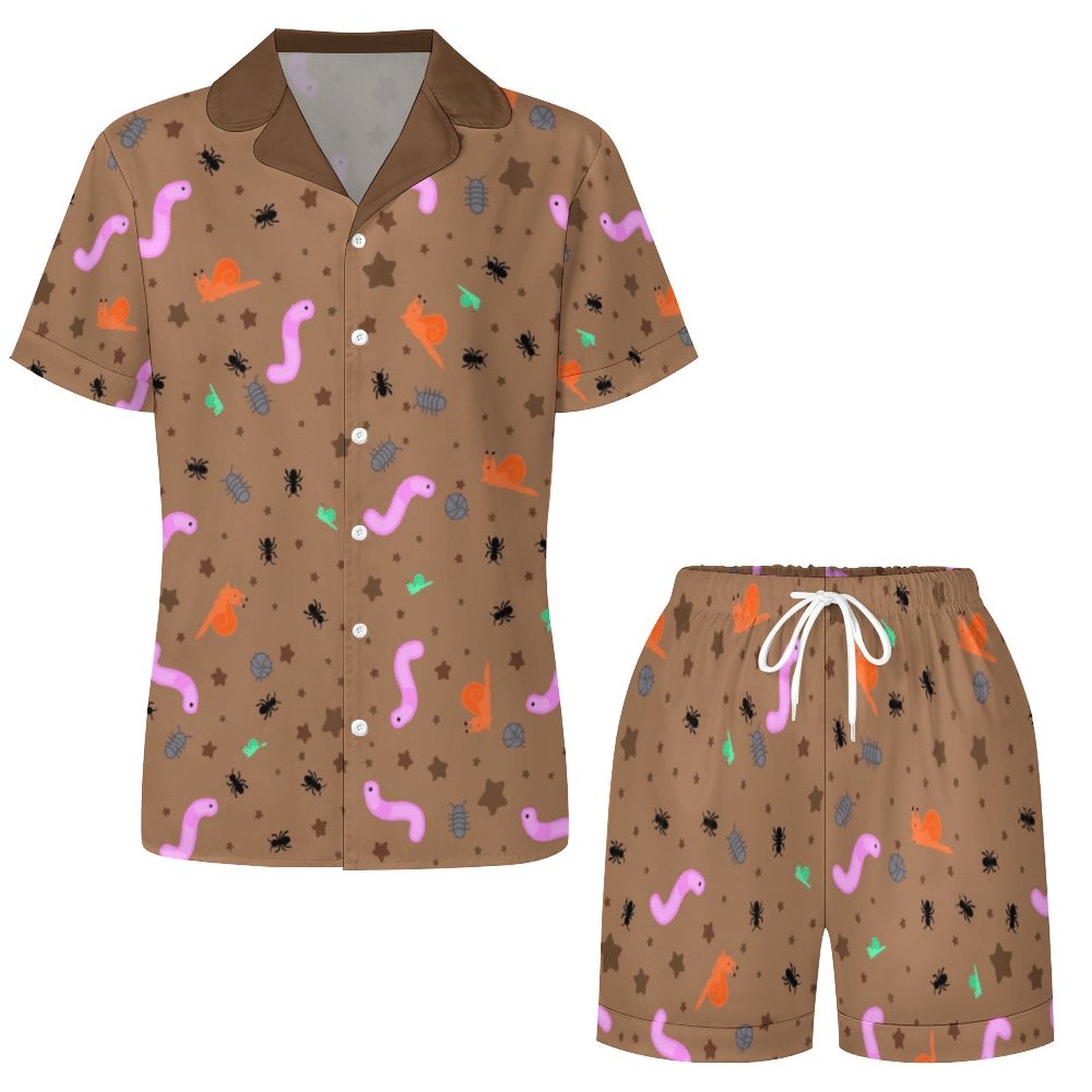Mud Pie Midnightzzz - Women’s Satin Pajama Set