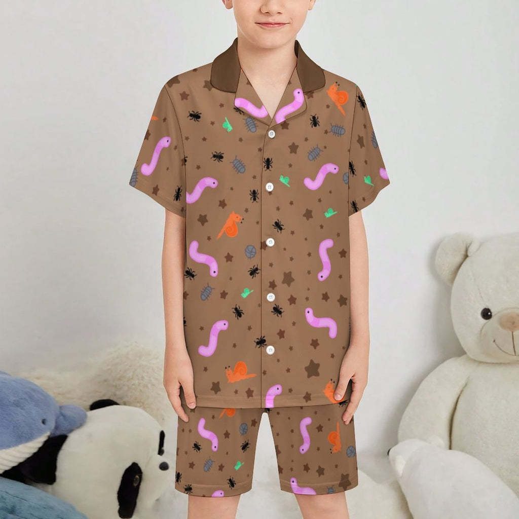 Mud Pie Midnightzzz - Kids’ short sleeve Pajama Set