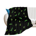 Pretty Pickles -  Flannel Fleece Blanket-40"x50"