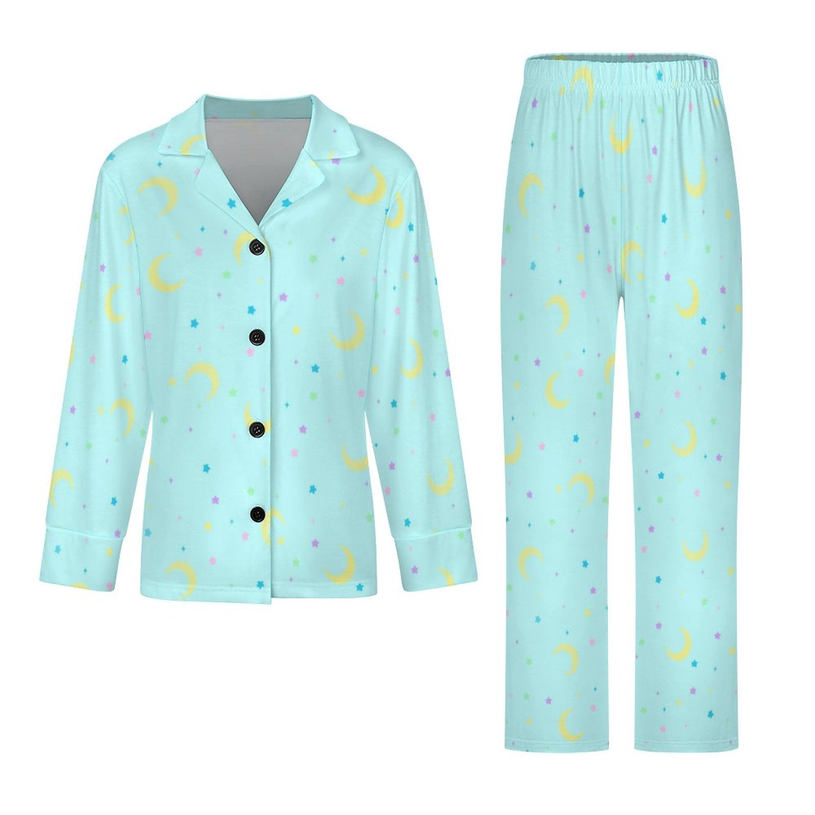 Pastel Nights - Women’s long sleeve pajama set
