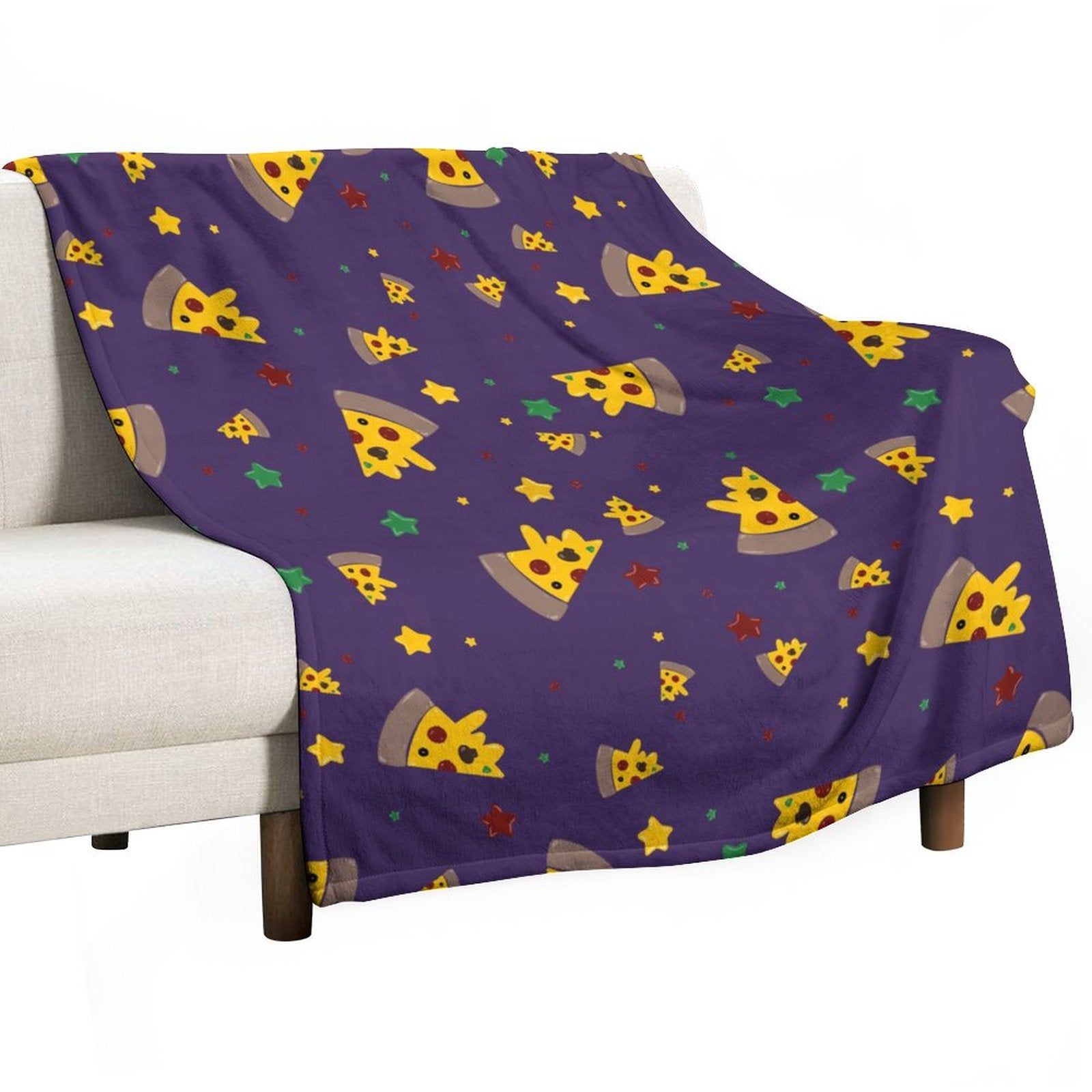 Pizzza Dreams - Flannel Blanket-70"x80"