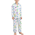 Petal Dripzzz - Long Sleeve Kid Pajama Set