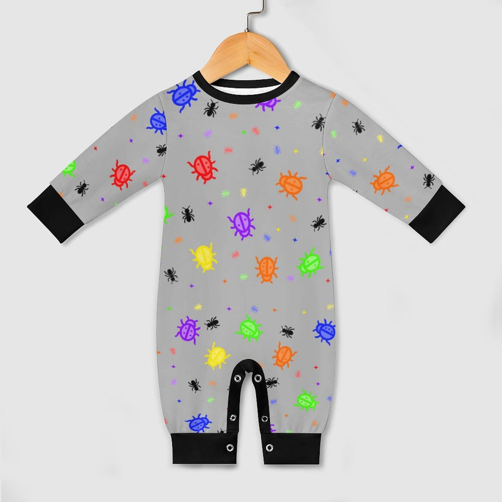Doodle Bugzzz - Long Sleeve Baby Romper