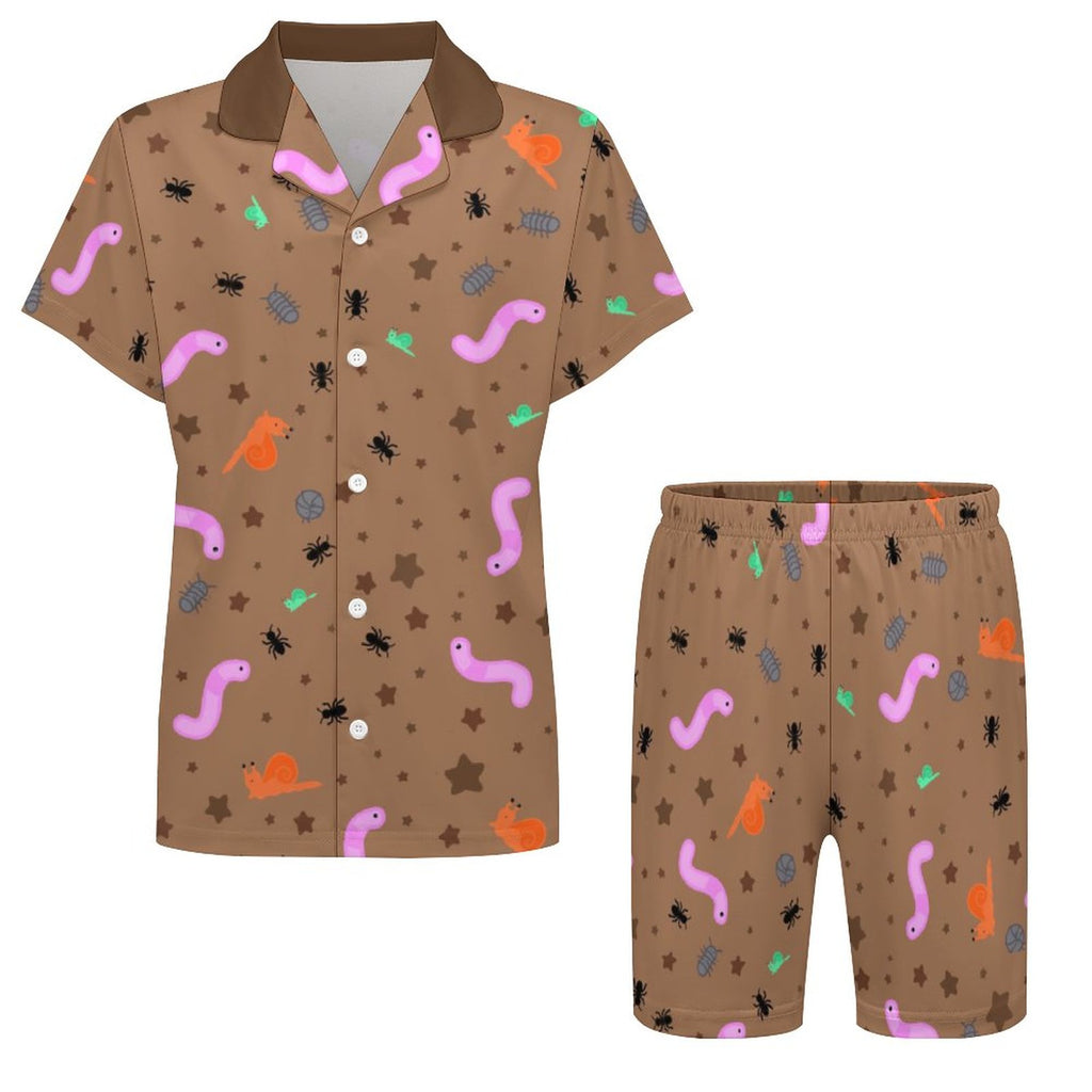 Mud Pie Midnightzzz - Kids’ short sleeve Pajama Set