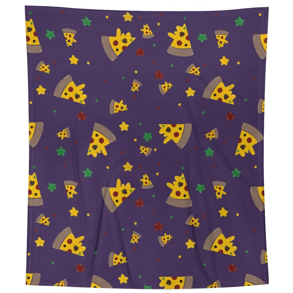 Pizzza Dreams - Flannel Blanket-70"x80"