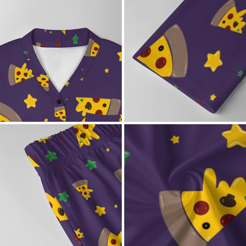 Pizzza Dreams - Women’s long sleeve pajama set