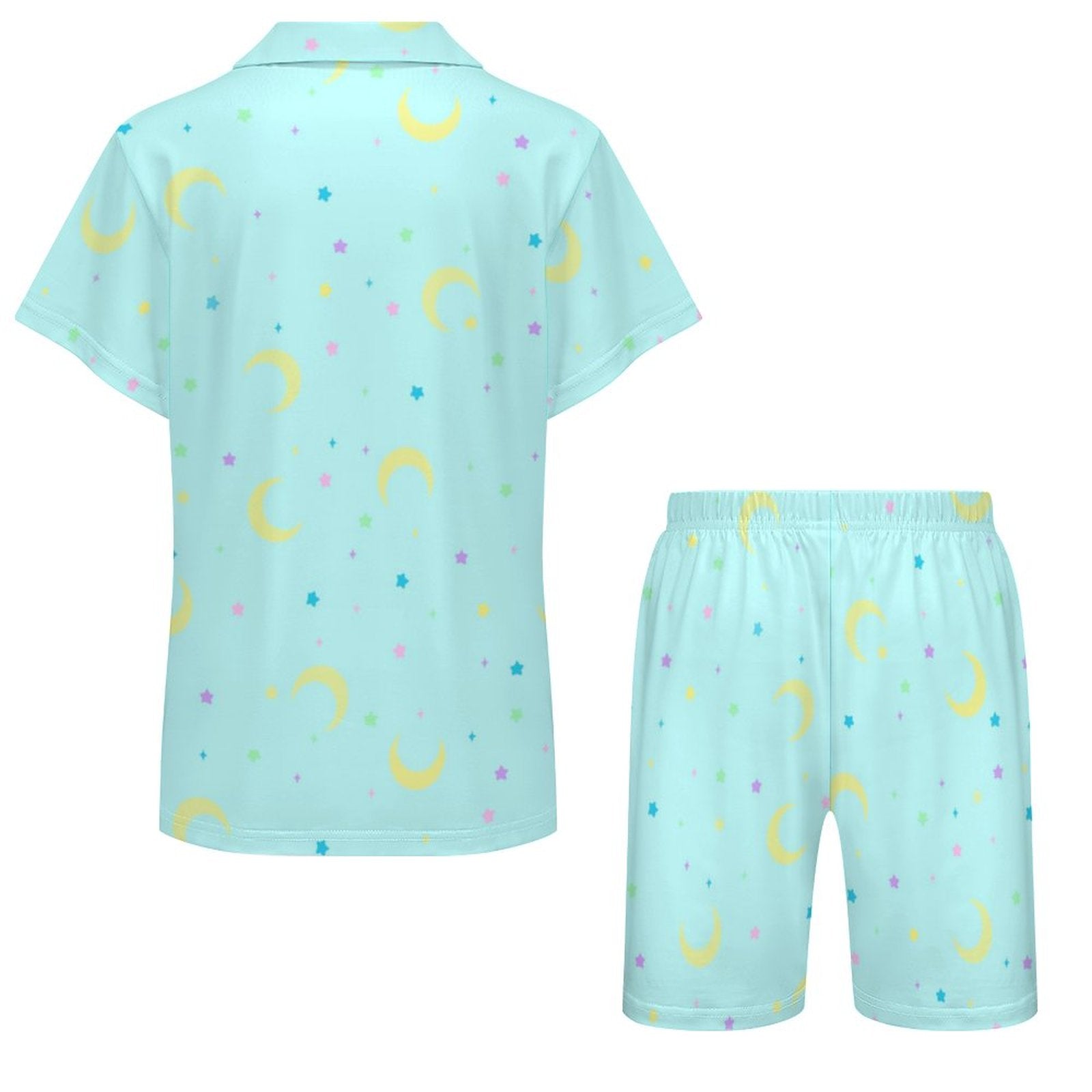 Pastel Nights - Kids short sleeve pajama set