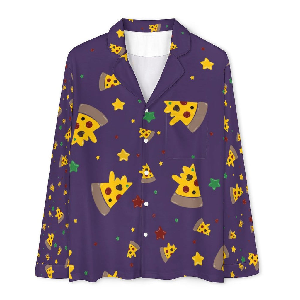 Pizzza Dreams - Men’s long sleeve pajama set