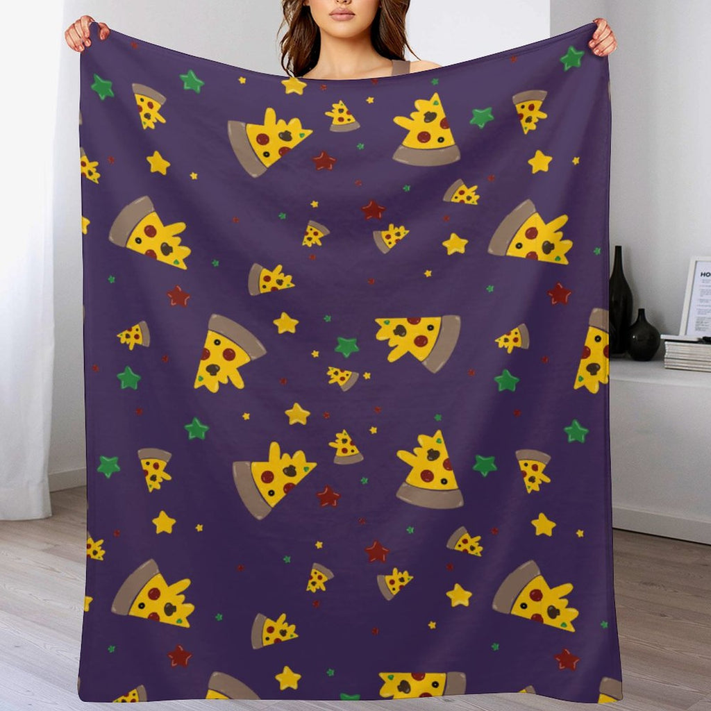 Pizzza Dreams - Flannel Blanket-40"x50"