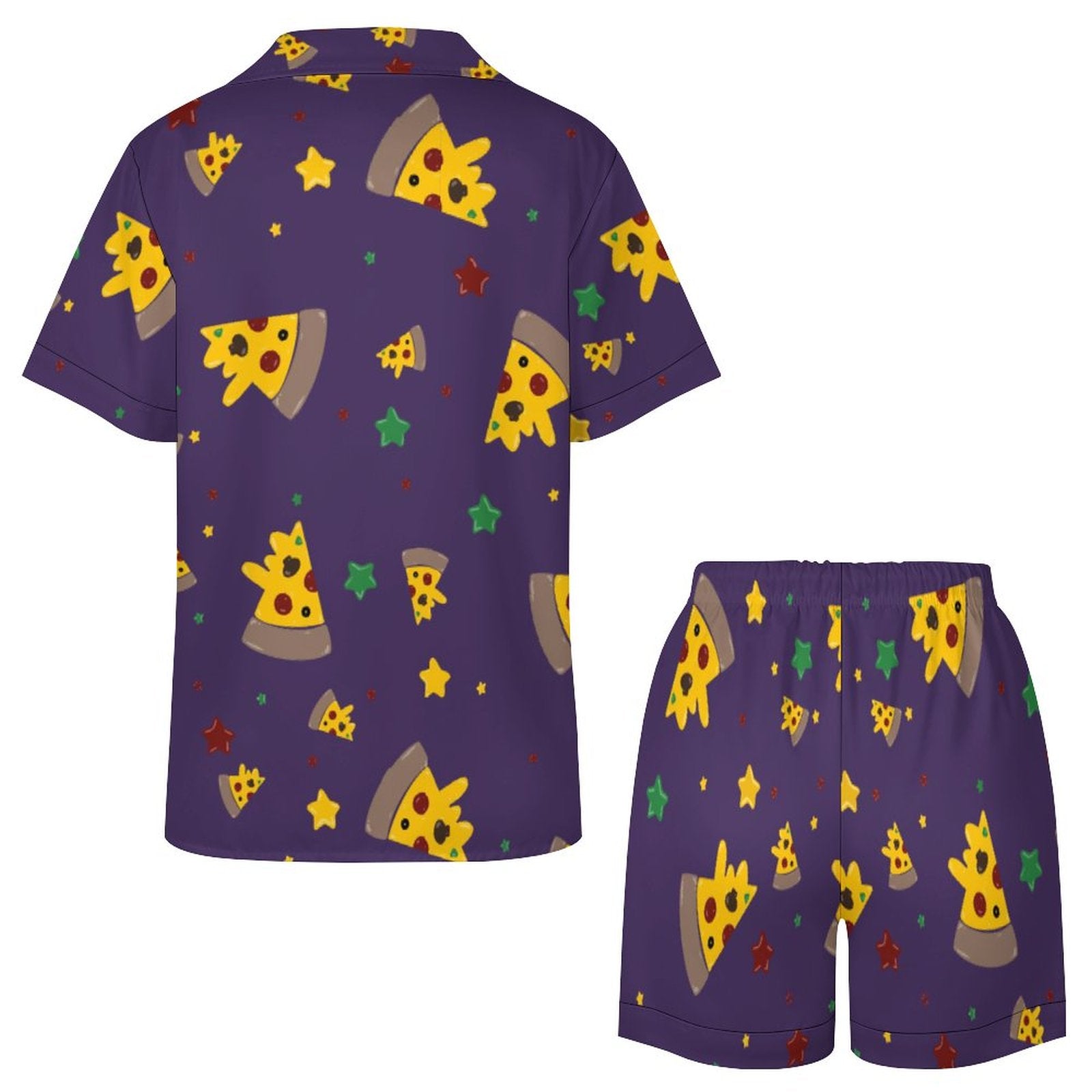 Pizzza Dreams - Women’s short sleeve pajama set