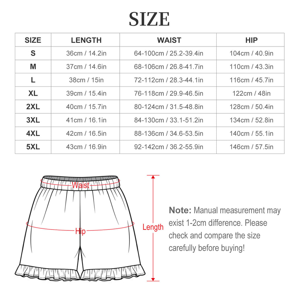 Pizzza Dreams - Women’s  Ruffled Short-Sleeve Pajama Set