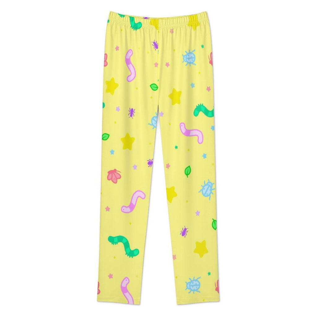 Wormy Wishezzz - Long Sleeve Kid Pajama Set