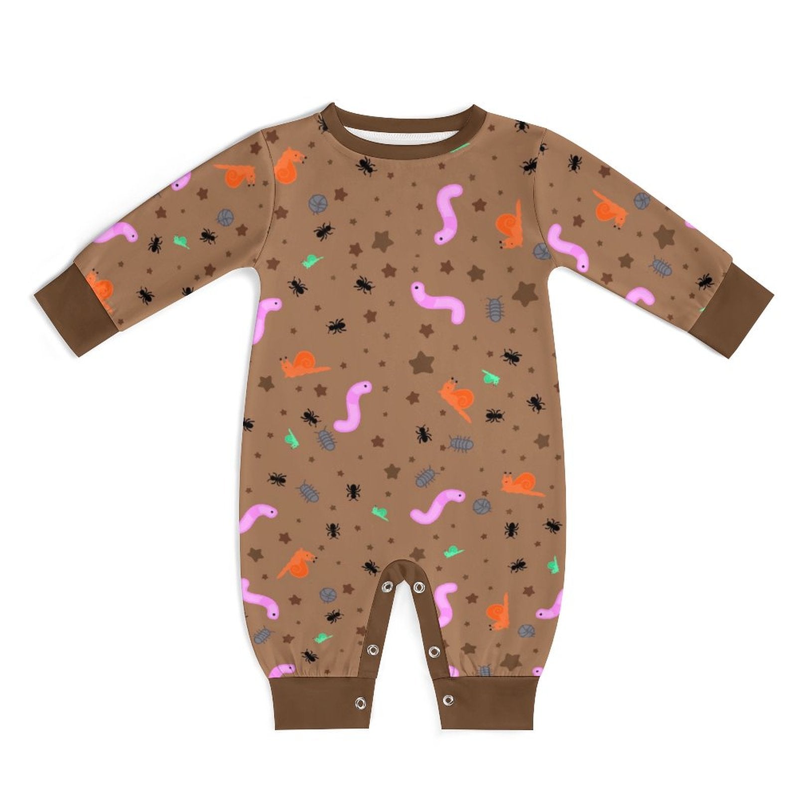 Mud Pie Midnightzzz - Long Sleeve Baby Romper