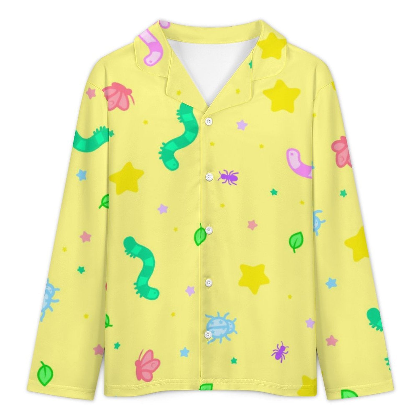 Wormy Wishezzz - Long Sleeve Kid Pajama Set