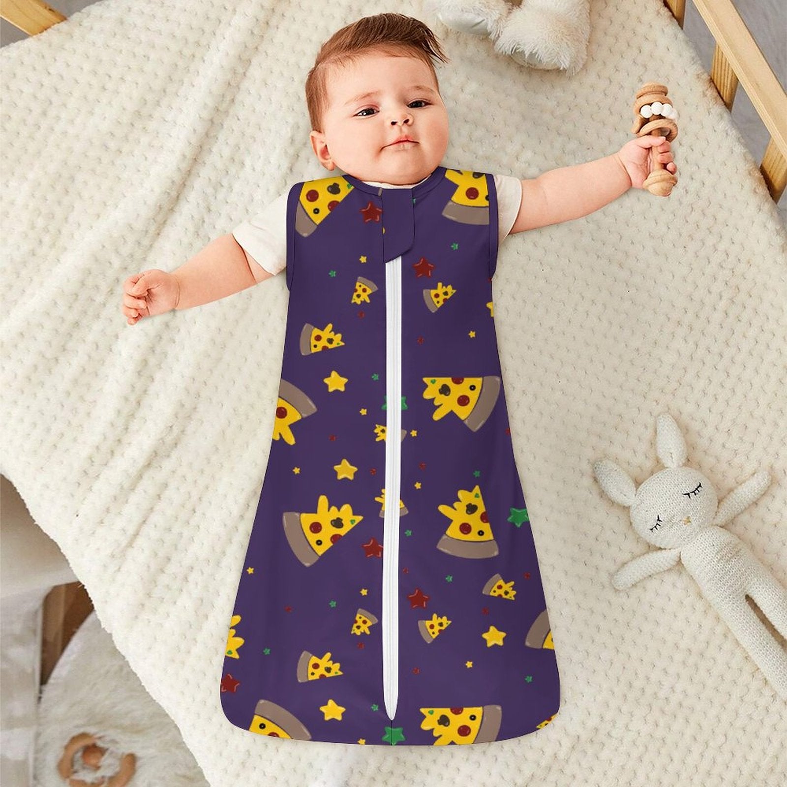 Pizzza Dreams - Breathable Sleeveless Infant Sleep Sack