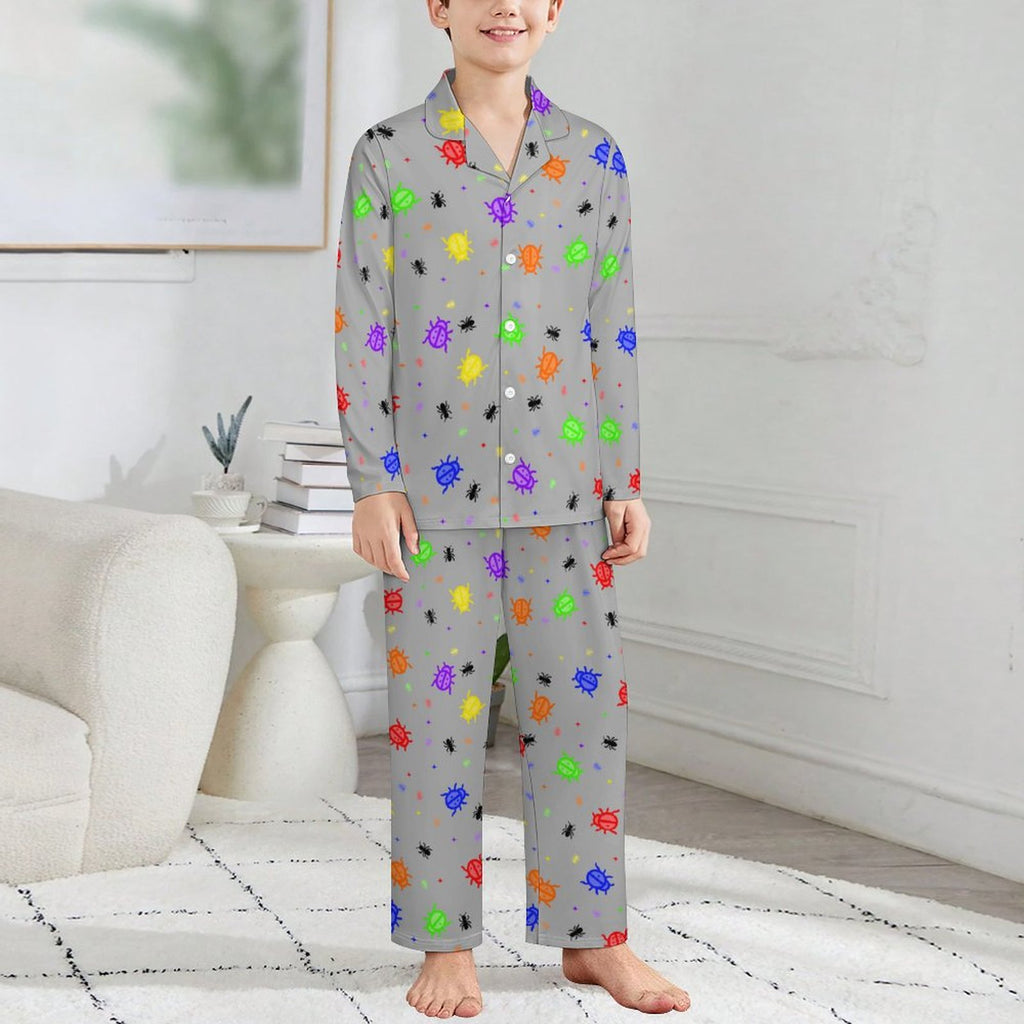 Doodle Bugzzz - Long Sleeve Kid Pajama Set