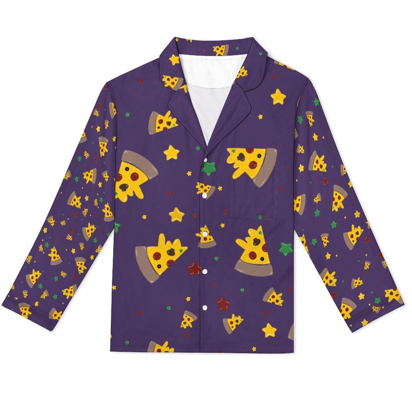 Pizzza Dreams - Men’s long sleeve pajama set