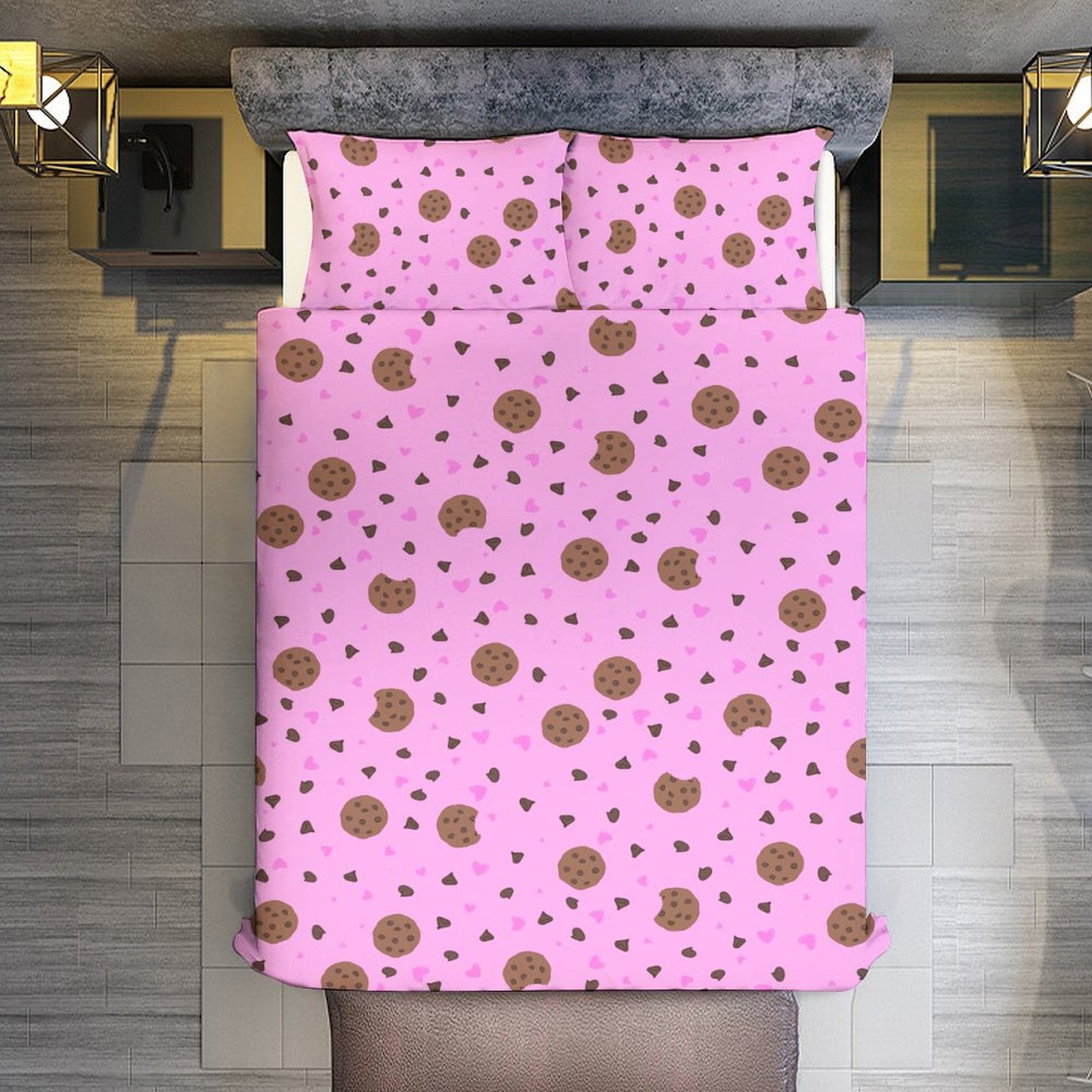Chocolate Chip Dream - 3-Piece Bedding Set - Twin