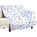 Petal Dripzzz - Flannel Blanket-40"x50"