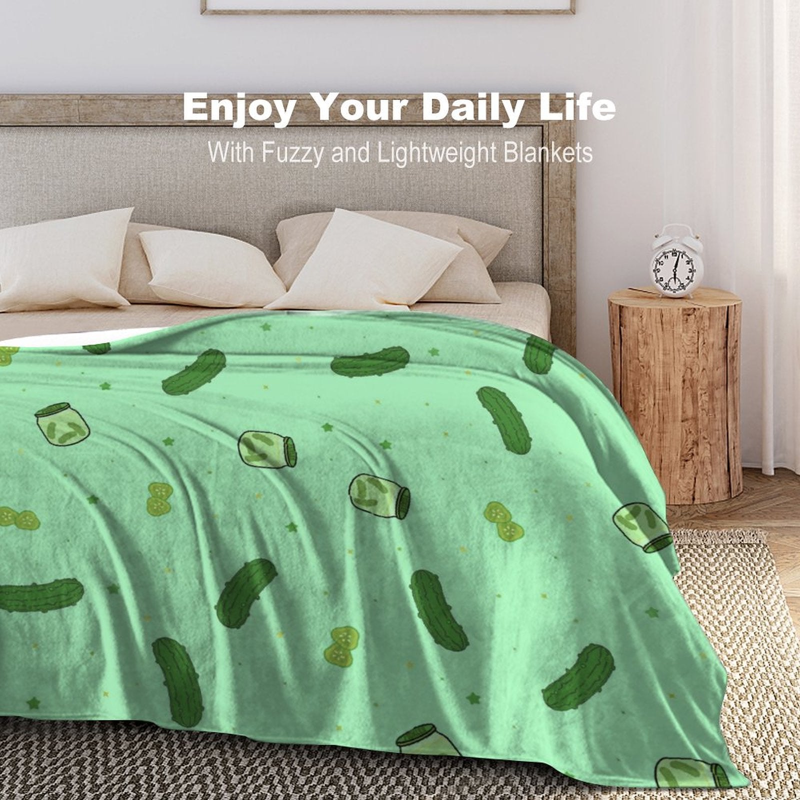 Pretty Pickles - Flannel Fleece Blanket-40"x50"