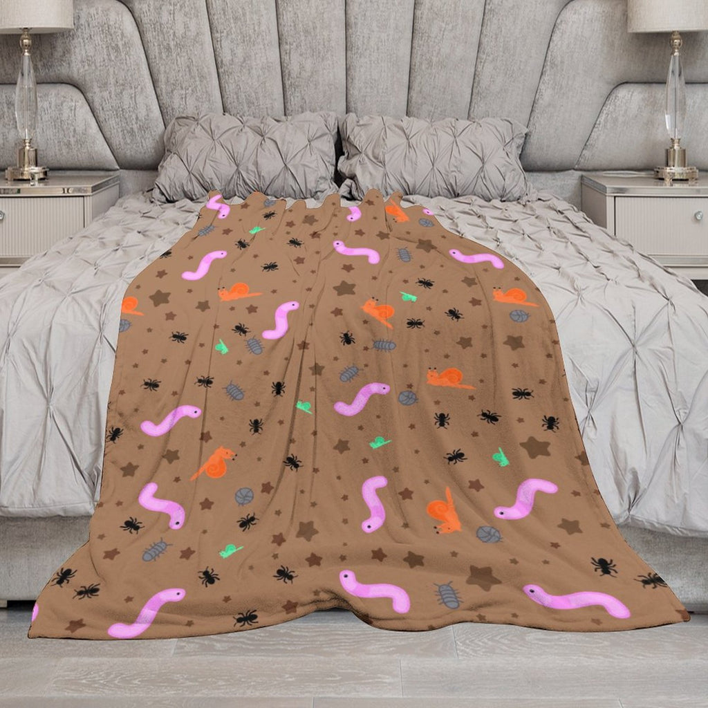 Mud Pie Midnightzzz - Flannel Blanket-40"x50"