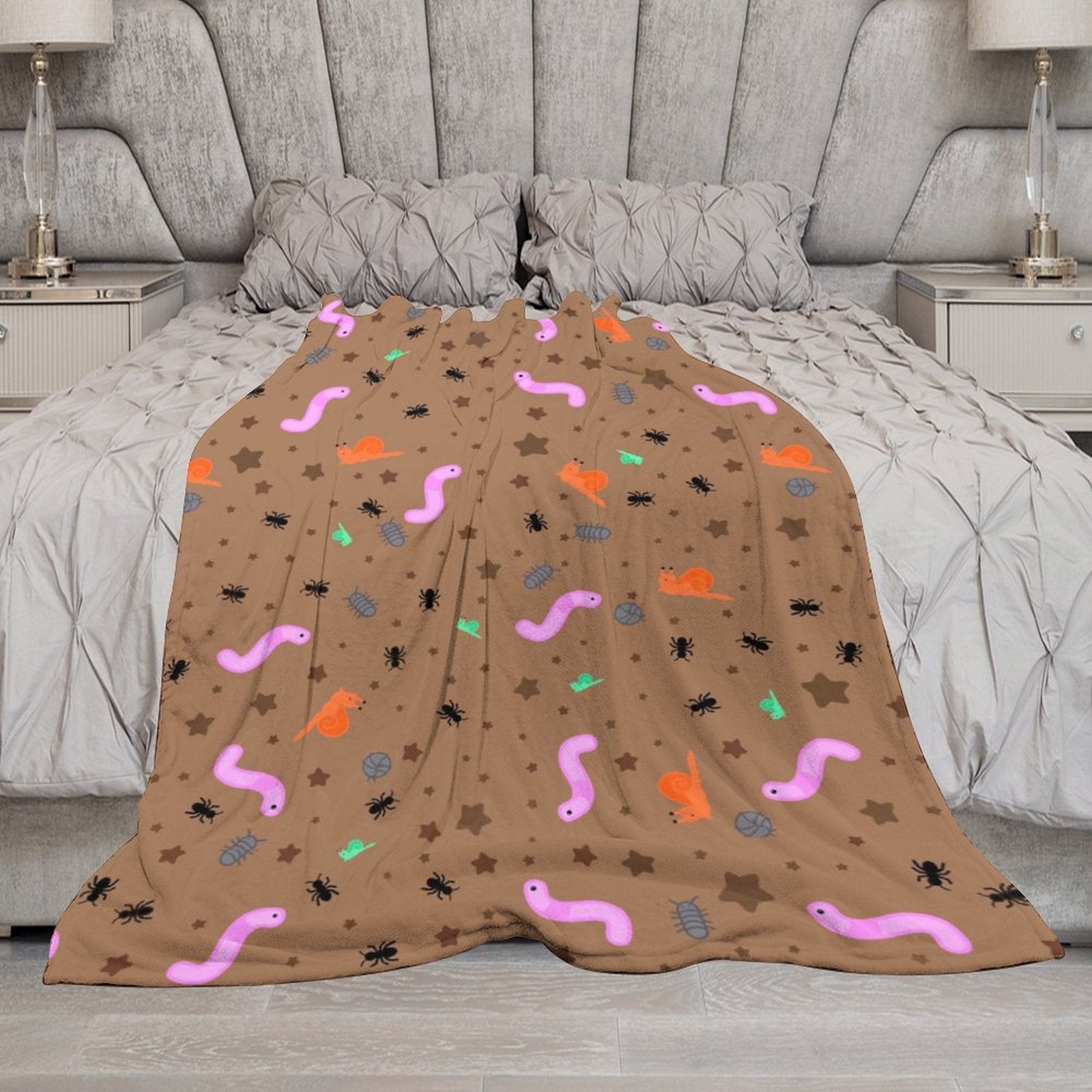 Mud Pie Midnightzzz - Flannel Blanket-40"x50"