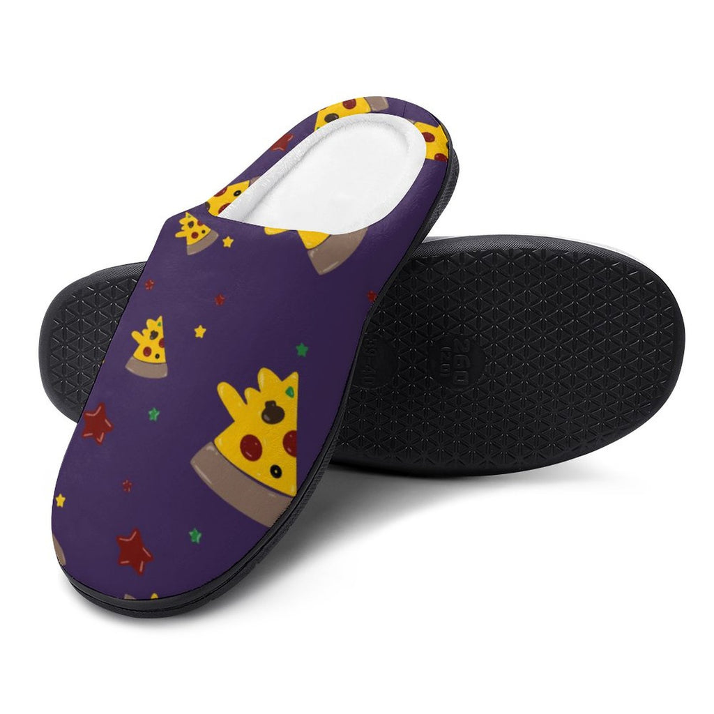 Pizzza Dreams - Men's Cotton Slippers