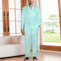 Pastel Nights - Mens long sleeve pajama set