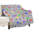 Doodle Bugzzz - Flannel Blanket-40"x50"