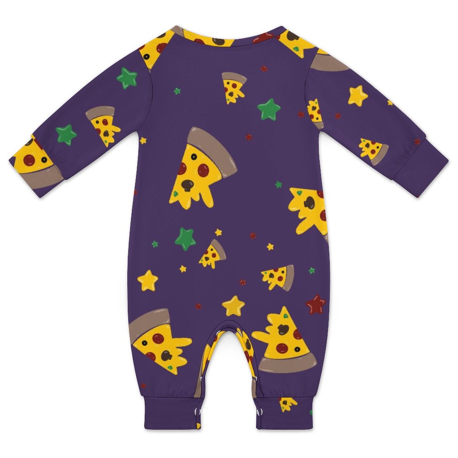 Pizzza Dreams - Long Sleeve Infant Romper