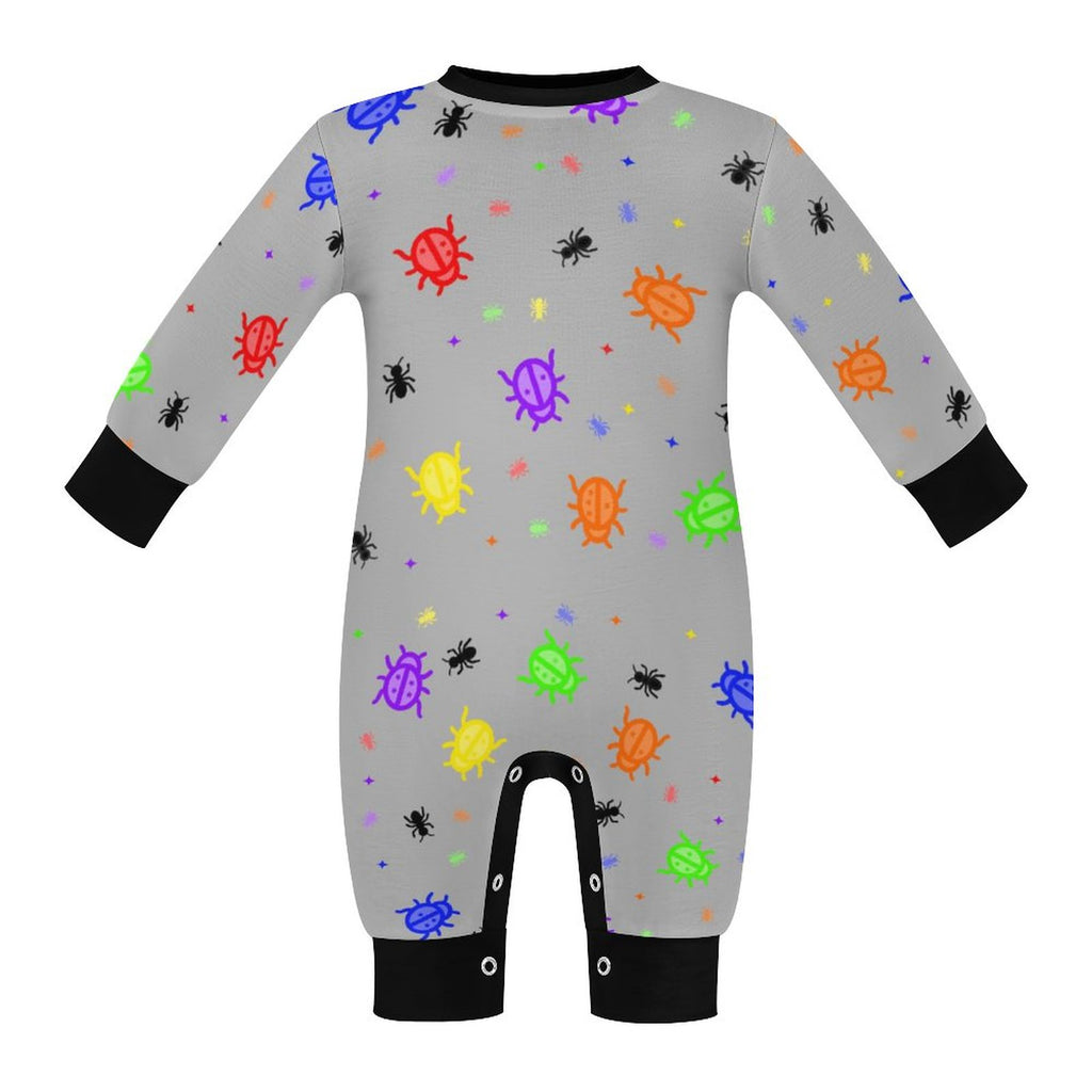 Doodle Bugzzz - Long Sleeve Baby Romper