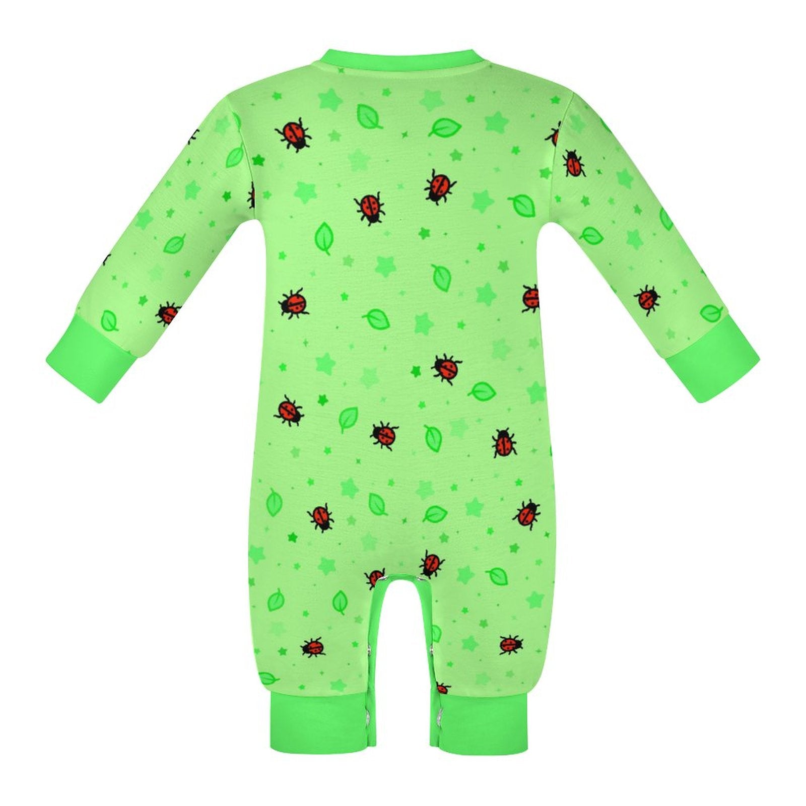 Ladybirdzzz - Long Sleeve Baby Romper