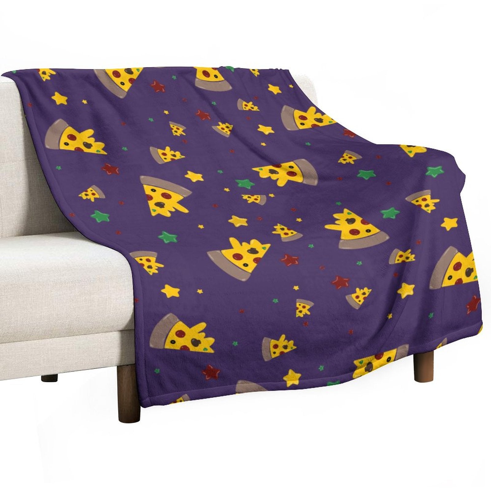 Pizzza Dreams - Flannel Blanket-40"x50"