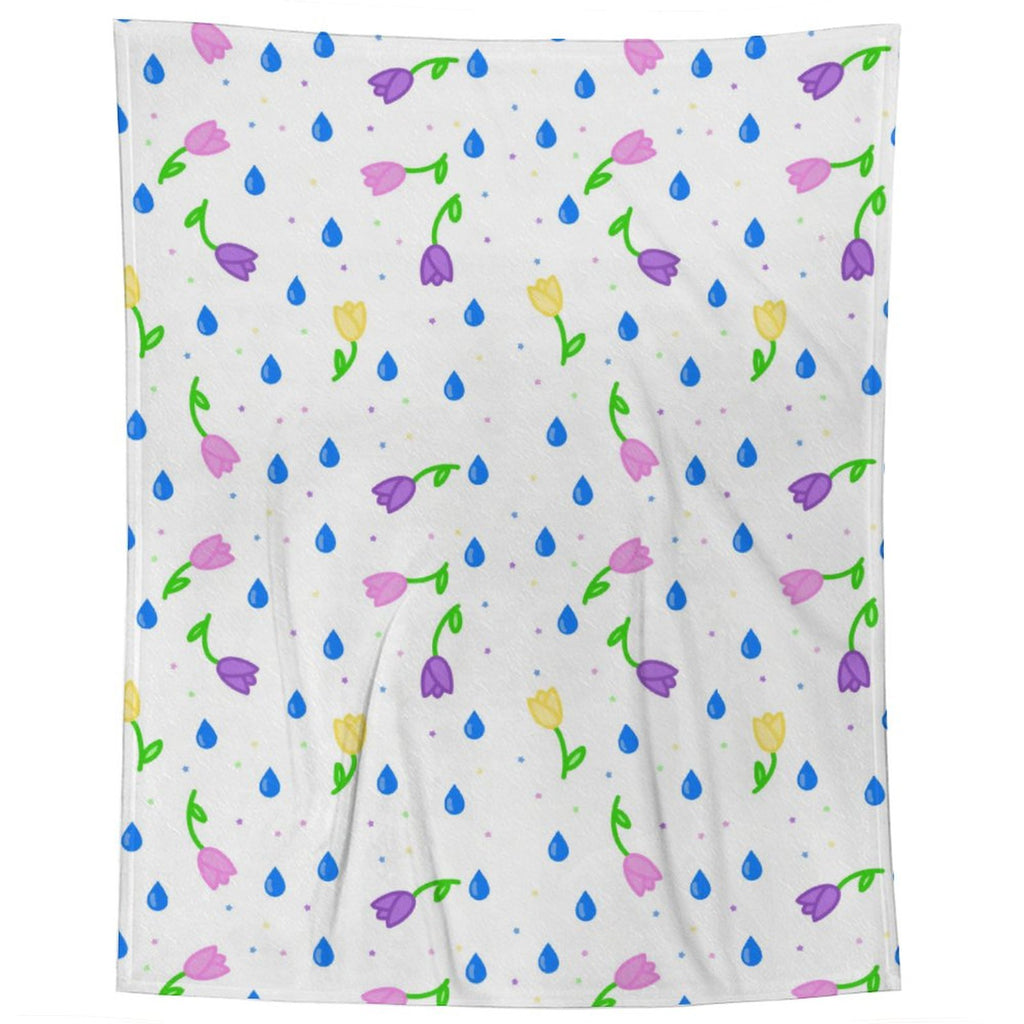 Petal Dripzzz - Flannel Blanket-40"x50"