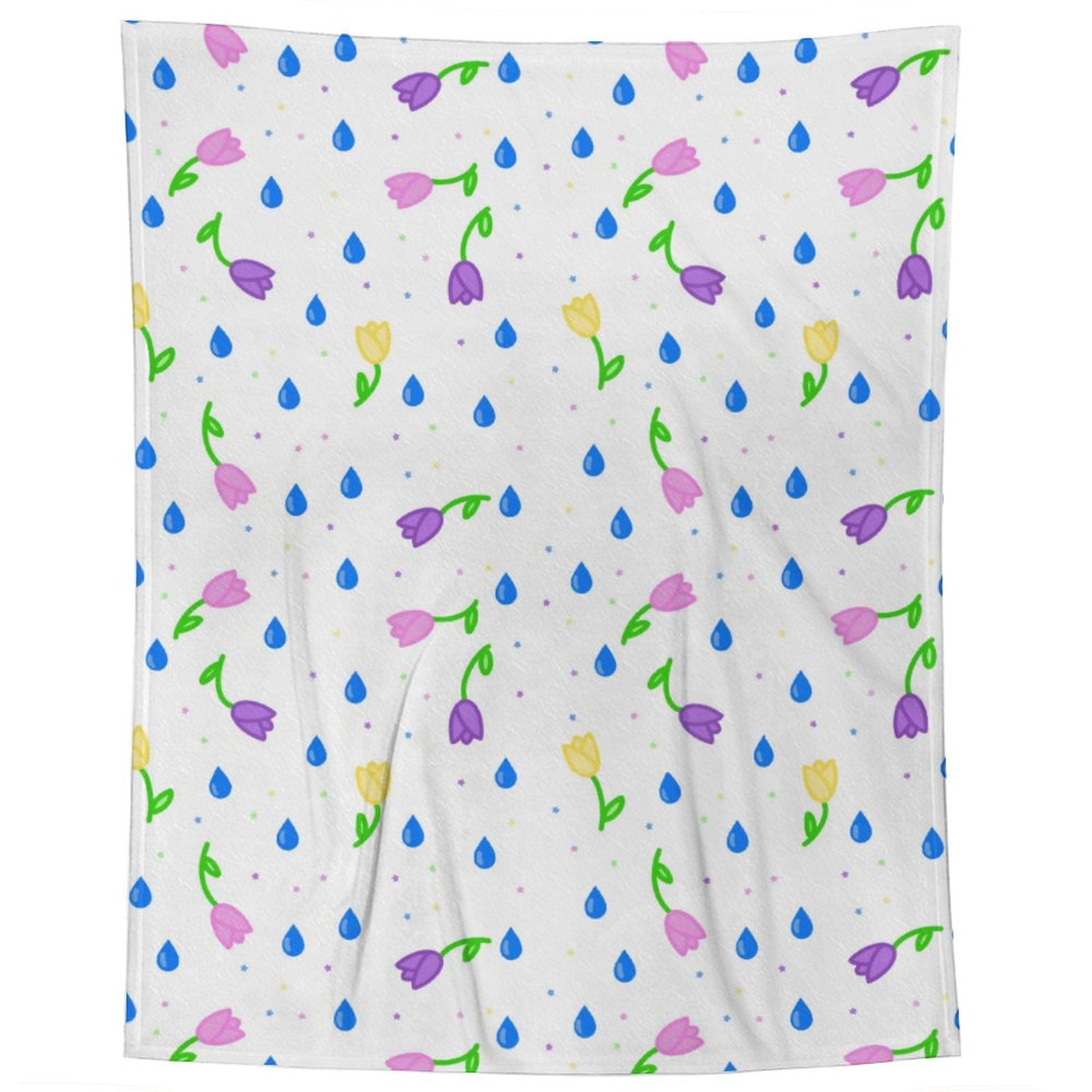 Petal Dripzzz - Flannel Blanket-40"x50"
