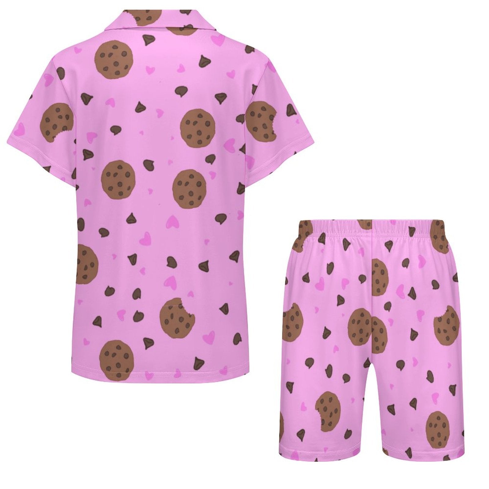 Chocolate Chip Dream -Kids short sleeve pajama set