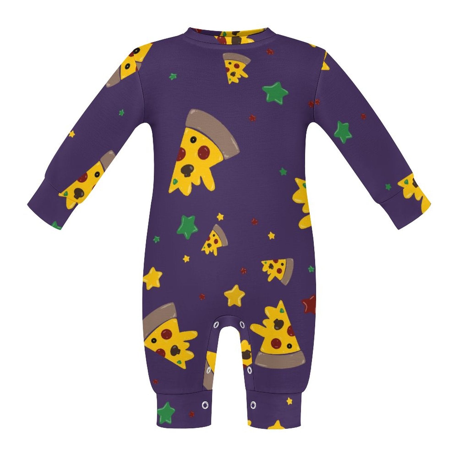 Pizzza Dreams - Long Sleeve Infant Romper