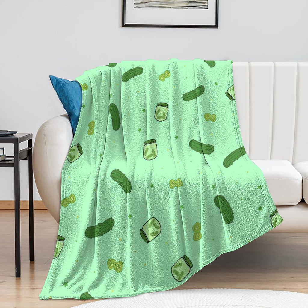Pretty Pickles - Flannel Fleece Blanket-40"x50"