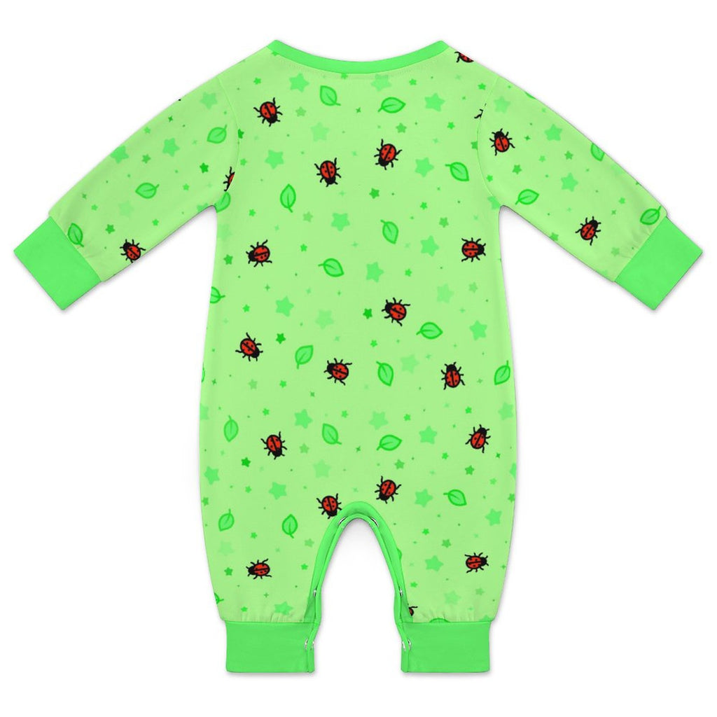 Ladybirdzzz - Long Sleeve Baby Romper