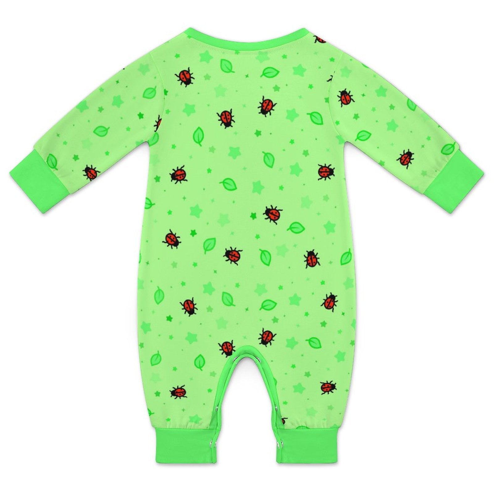 Ladybirdzzz - Long Sleeve Baby Romper