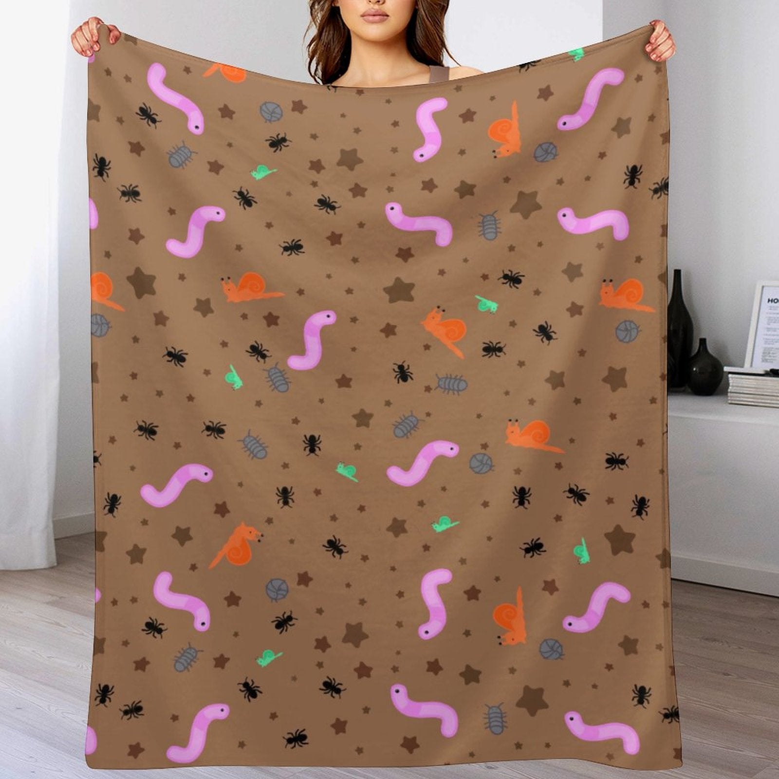 Mud Pie Midnightzzz - Flannel Blanket-40"x50"