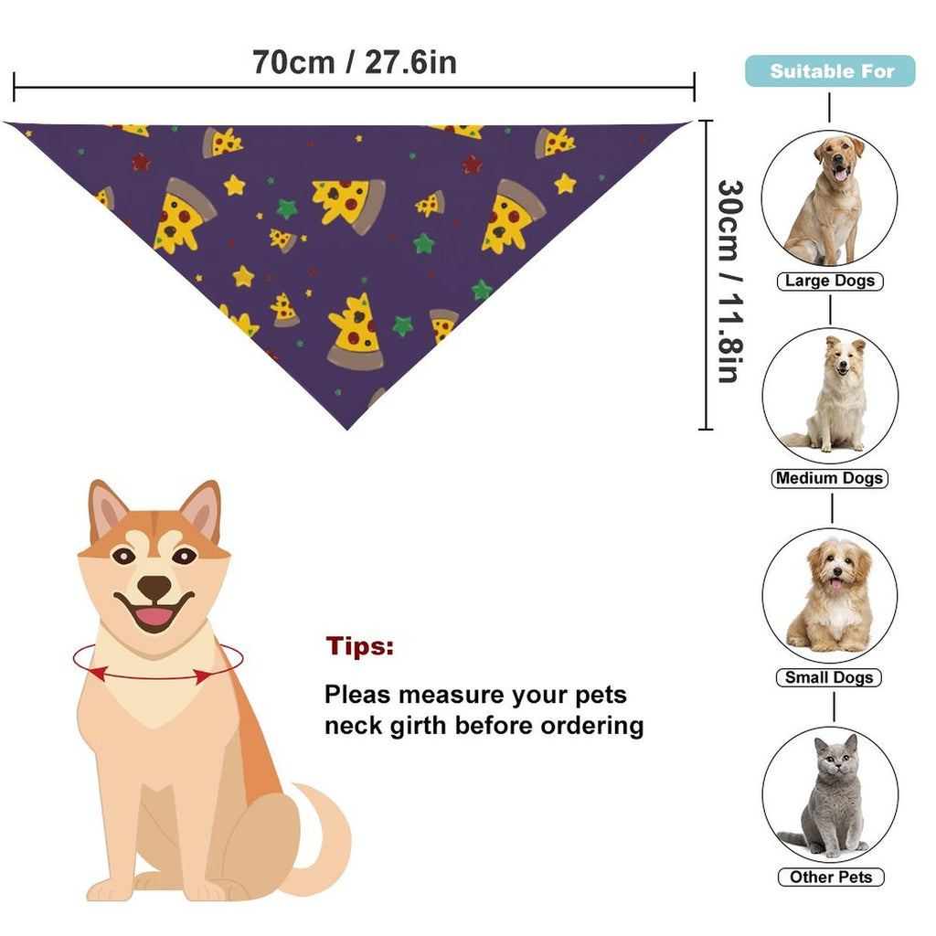 Pizzza Dreams -  Dog Pajama Bandana