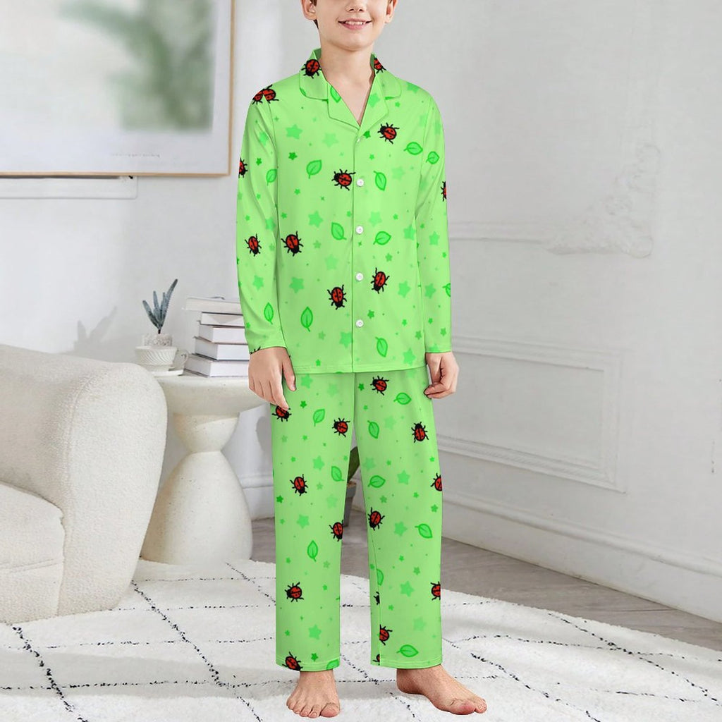 Ladybirdzzz - Long Sleeve Kid Pajama Set