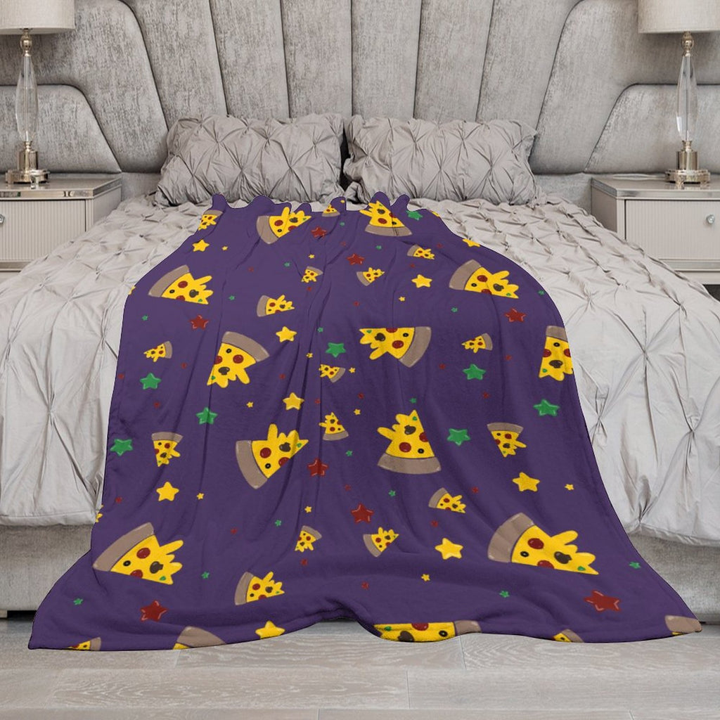 Pizzza Dreams - Flannel Blanket-40"x50"