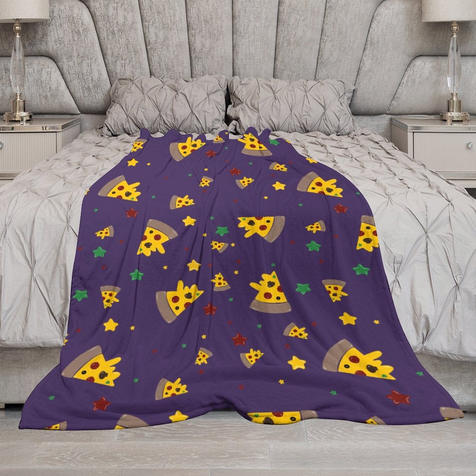 Pizzza Dreams - Flannel Blanket-40"x50"