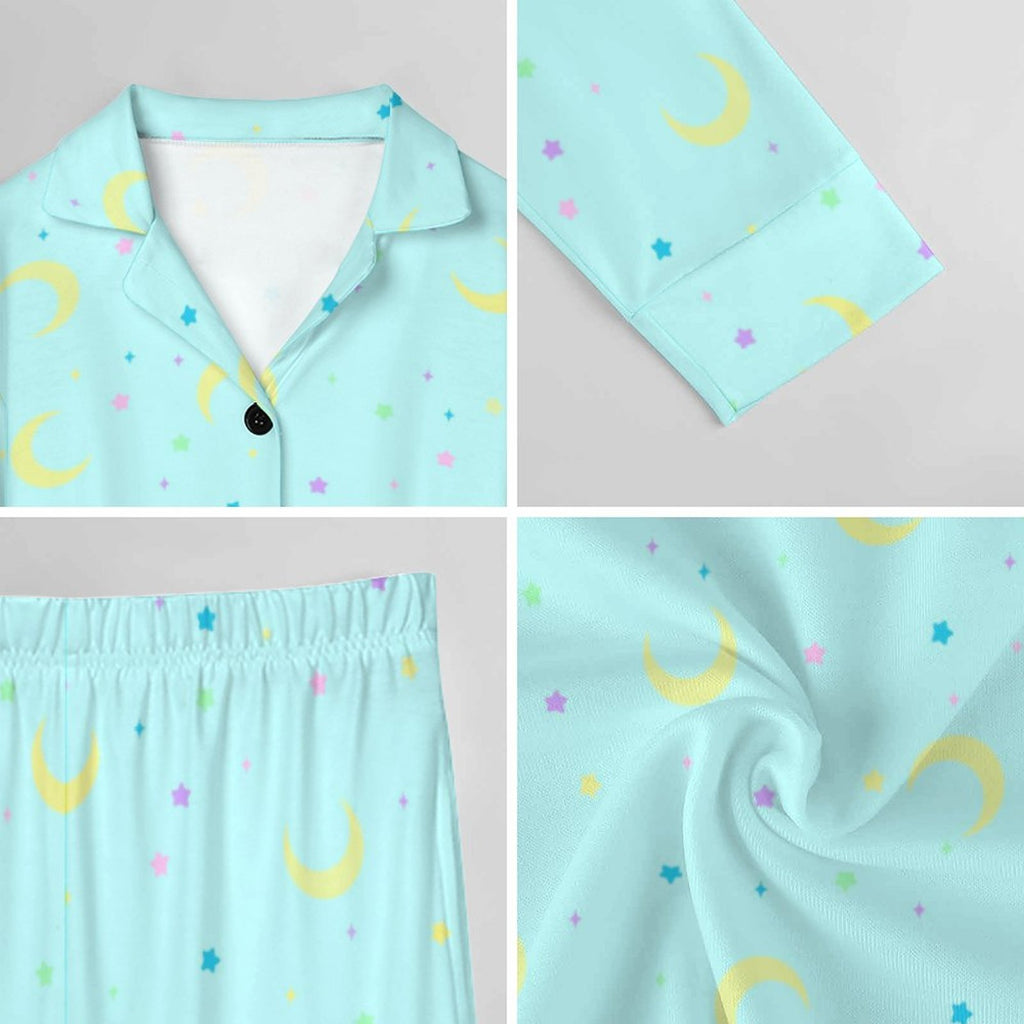 Pastel Nights - Women’s long sleeve pajama set