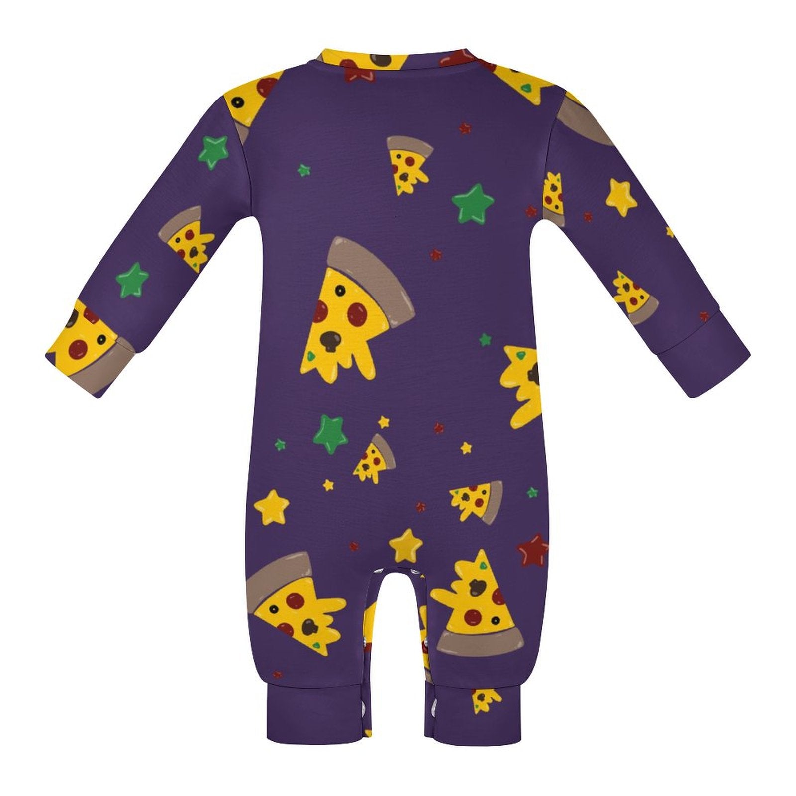 Pizzza Dreams - Long Sleeve Infant Romper