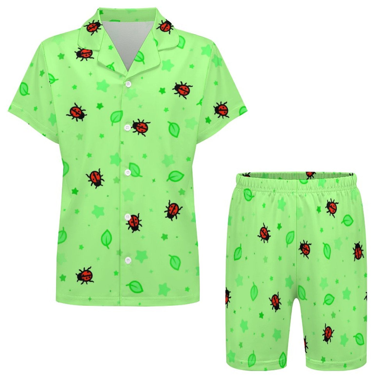 Ladybirdzzz - Kids short sleeve pajama set